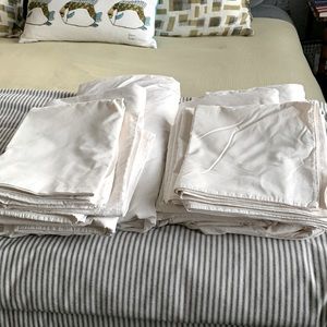 Matteo Sei Alti Greige king sheet sets, $160 each set. Both sets $200